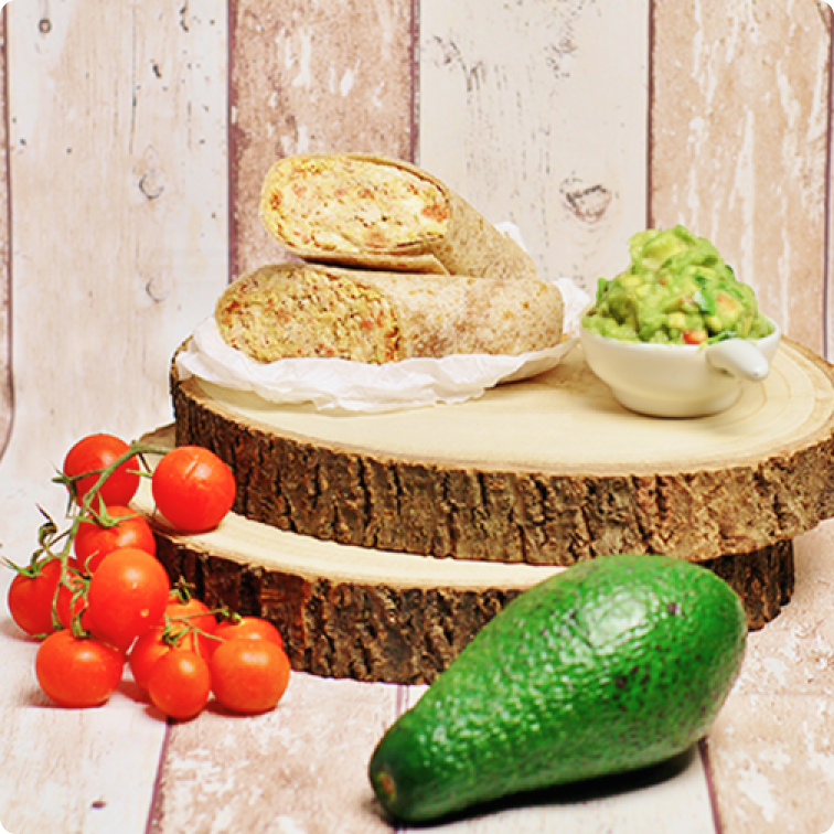 Wrap with Avocado and Tuna in Organic Oil | Rizzoli